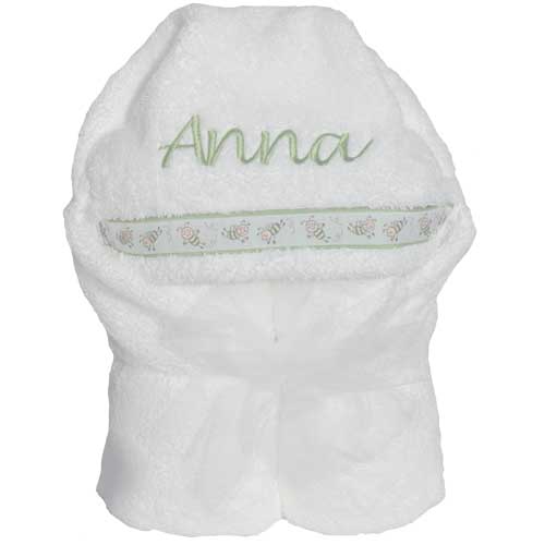 Hooded Towel   White Collection